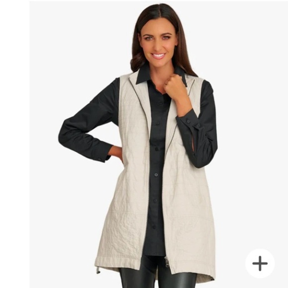 Stella Carakasi Maroon On The Go Vest Sleeveless Long Gorpcore Size XS - Picture 8 of 9